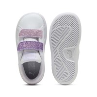 395610 Puma Smash 3.0 L Glitter Velcro V Inf ΥΠΟΔΗΜΑ TENNIS LOW PUMA