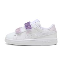 395610 Puma Smash 3.0 L Glitter Velcro V Inf ΥΠΟΔΗΜΑ TENNIS LOW PUMA