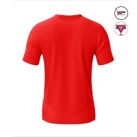 Χ.Α.Ν.Θ. Embossed Red T-Shirt Ενηλίκων