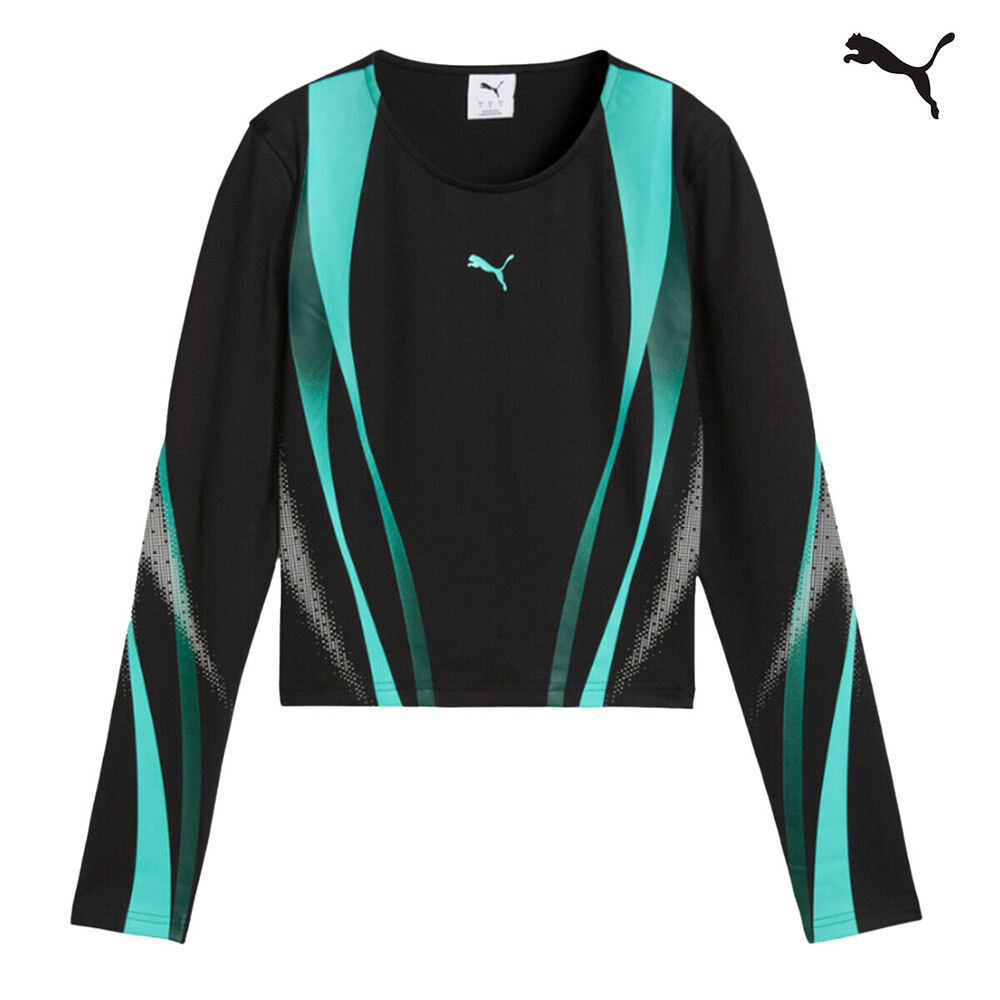 630810 DARE TO Long Sleeve Graphic Baby Tee ΜΠΛΟΥΖΑΚΙ ΚΟΝΤΟΜΑΝΙΚΟ PUMA