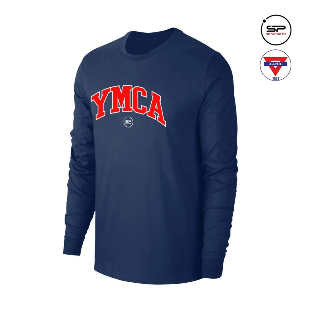 YMCA Long Sleeve Tee Ενηλίκων