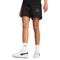 684984 ESS SCRIPT High-Waist Shorts 5" ΣΟΡΤ PUMA