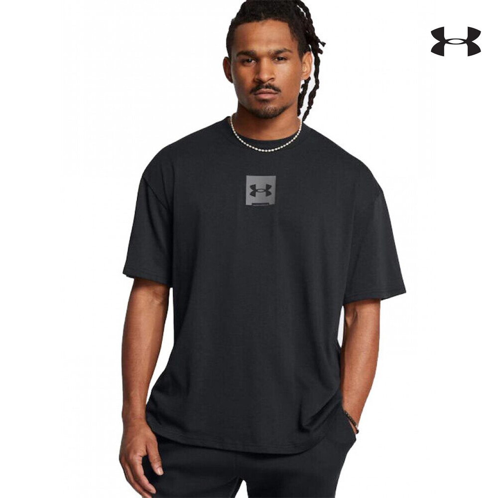 1386803 UA M HW OS SM BOX SS ΜΠΛΟΥΖΑΚΙ ΚΟΝΤΟΜΑΝΙΚΟ UNDER ARMOUR