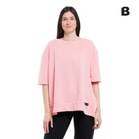 LESS IS MORE CREWNECK CROISÉ BACK