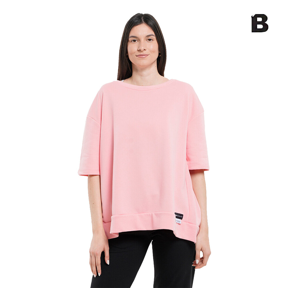 LESS IS MORE CREWNECK CROISÉ BACK
