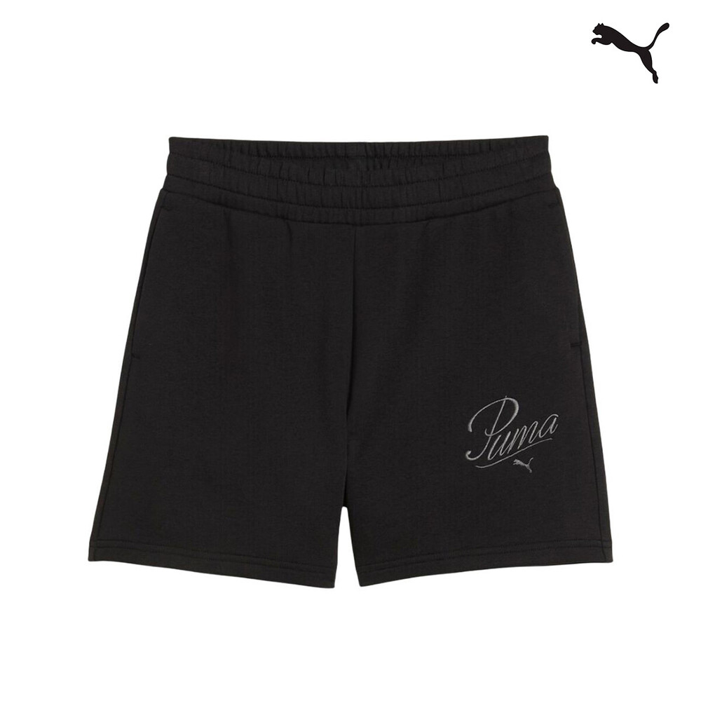 684984 ESS SCRIPT High-Waist Shorts 5" ΣΟΡΤ PUMA