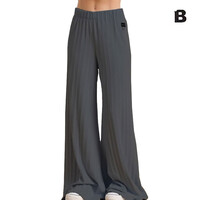 TERRY   STRIPES   WIDE LEG