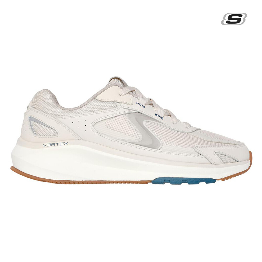 Leather Overlay Mesh Lace Up Sneaker W/ Swan Logo