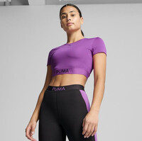 526805 W PUMA STRONG  TEE - SHORT ΜΠΛΟΥΖΑΚΙ ΚΟΝΤΟΜΑΝΙΚΟ PUMA