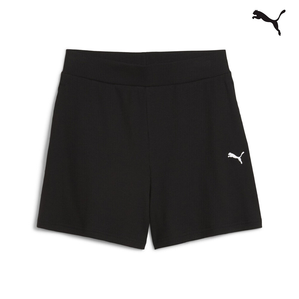 685026   ESS ELEVATED High-Rise Rib Shorts 5" ΣΟΡΤ PUMA