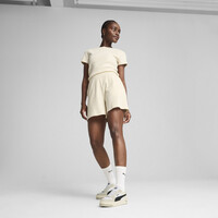 685026 ESS ELEVATED High-Rise Rib Shorts 5" ΣΟΡΤ PUMA