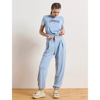 LUMINOUS T-SHIRT SS FRONT TIE