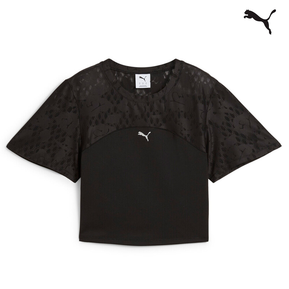 526776 LACE TOP - SHORT ΜΠΛΟΥΖΑΚΙ ΚΟΝΤΟΜΑΝΙΚΟ PUMA