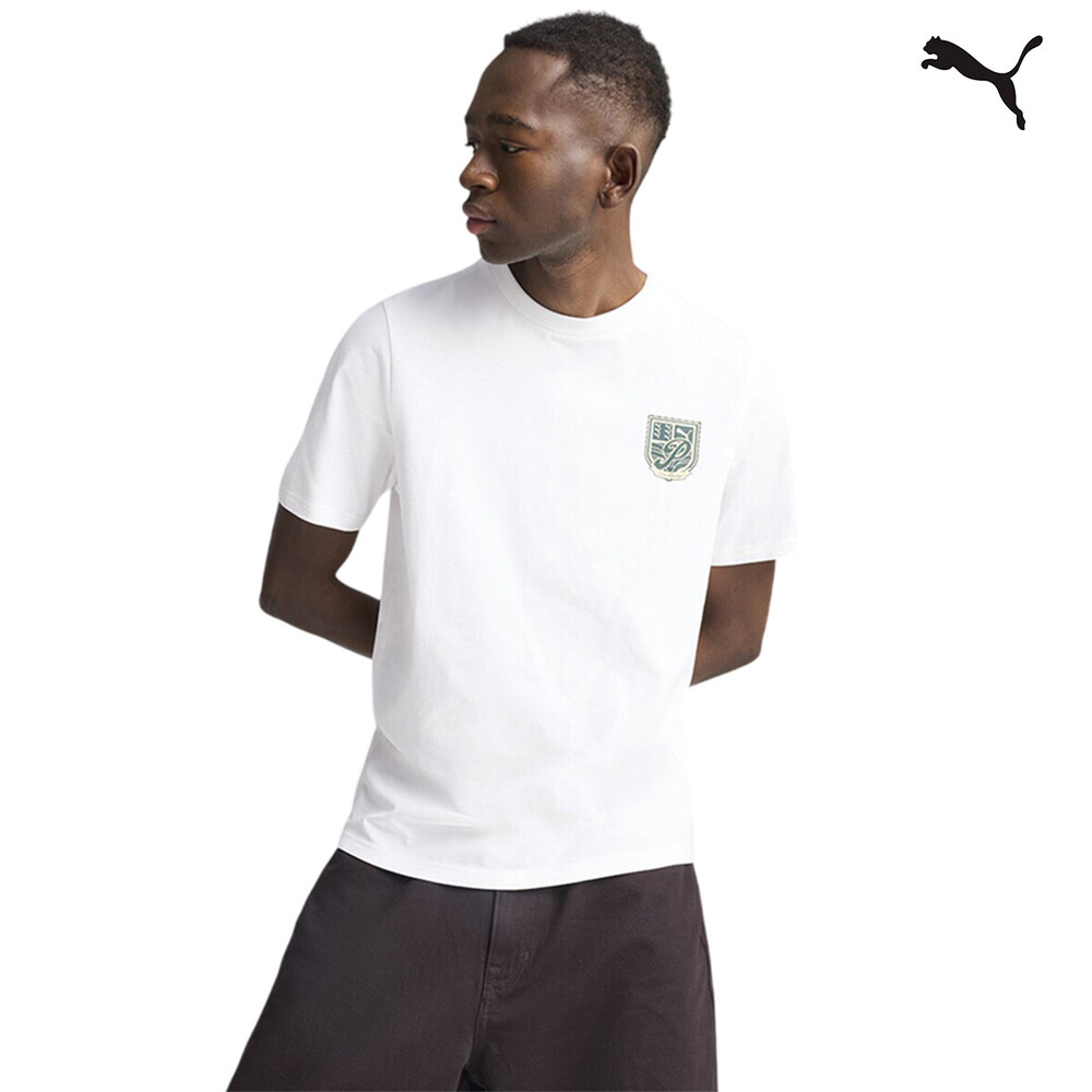 629628 WARDROBE ESS SPORTS LEGACY Graphic Tee ΜΠΛΟΥΖΑΚΙ ΚΟΝΤΟΜΑΝΙΚΟ PUMA