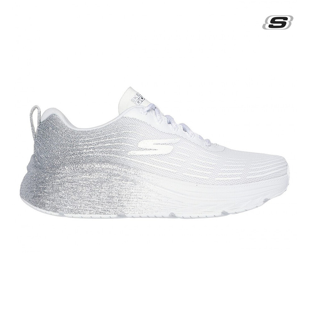 Athletic Mesh Lace Up W Haptic Print Line Details With Glitter Finish