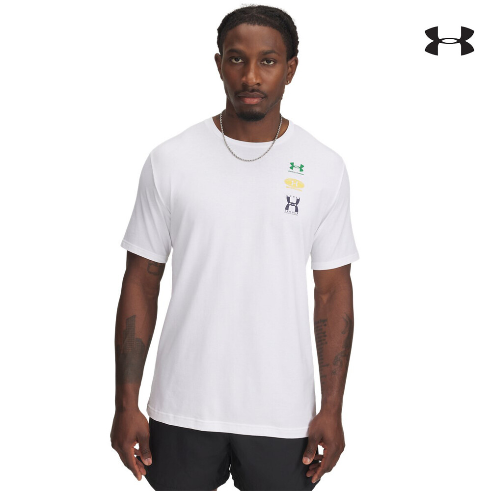 1390165 UA M 60/40S EVOL LOGO SS ΜΠΛΟΥΖΑΚΙ ΚΟΝΤΟΜΑΝΙΚΟ UNDER ARMOUR