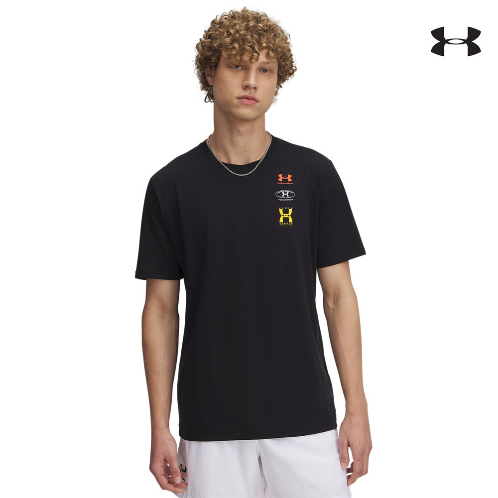 1390165 UA M 60/40S EVOL LOGO SS ΜΠΛΟΥΖΑΚΙ ΚΟΝΤΟΜΑΝΙΚΟ UNDER ARMOUR