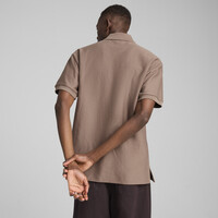 629670 PREMIUM ESS Relaxed Jacquard Polo ΜΠΛΟΥΖΑΚΙ ΠΟΛΟ PUMA