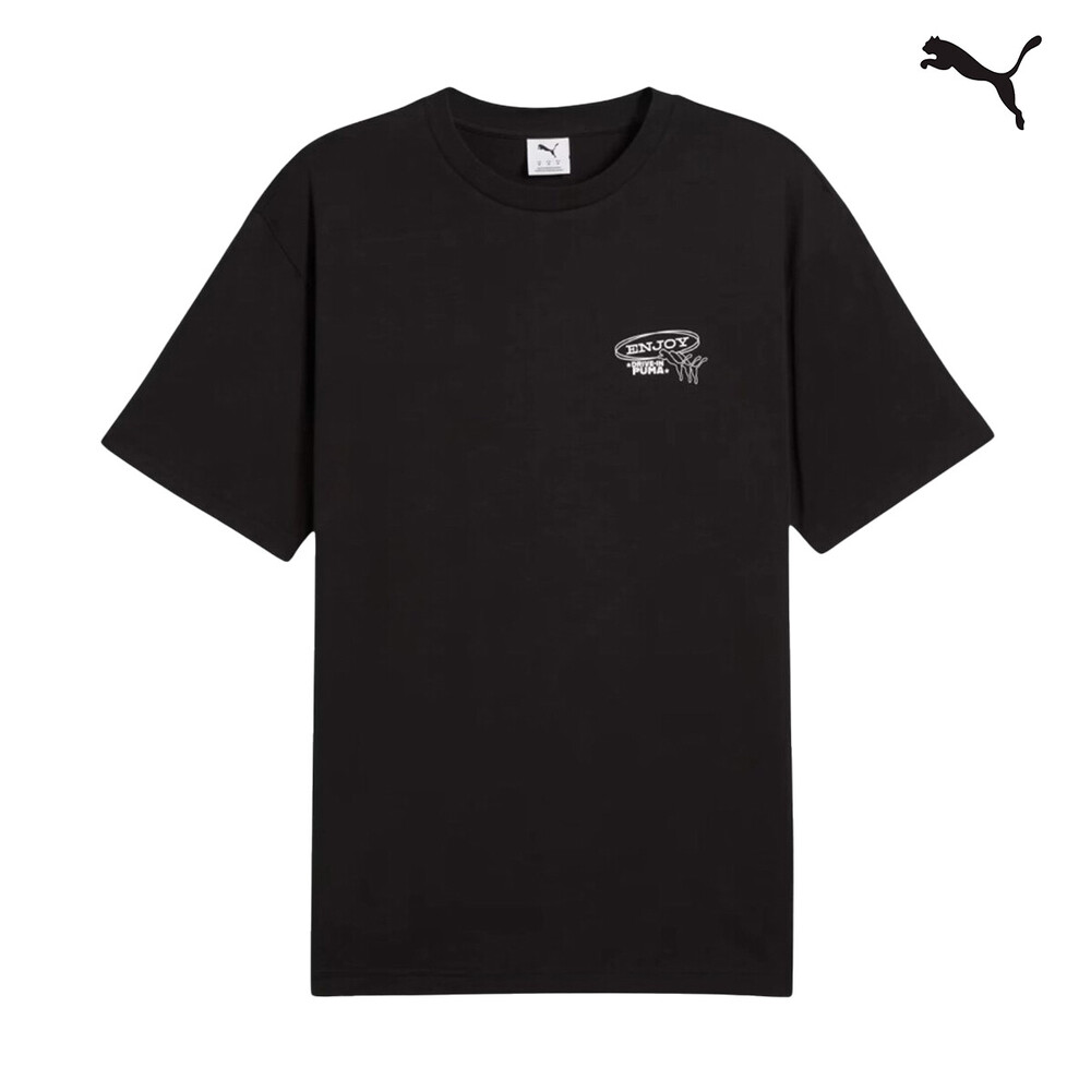 629633 GRAPHICS PUMA Drive-In Relaxed Tee ΜΠΛΟΥΖΑΚΙ ΚΟΝΤΟΜΑΝΙΚΟ PUMA