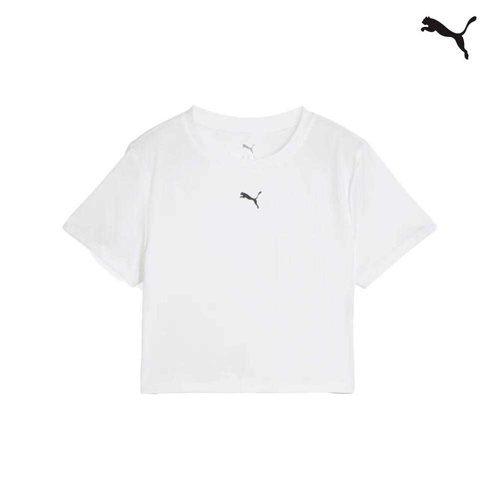 525894 W TAD ESSENTIAL Baby Tee ΜΠΛΟΥΖΑΚΙ ΚΟΝΤΟΜΑΝΙΚΟ PUMA