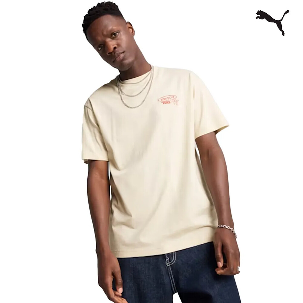 629633 GRAPHICS PUMA Drive-In Relaxed Tee ΜΠΛΟΥΖΑΚΙ ΚΟΝΤΟΜΑΝΙΚΟ PUMA