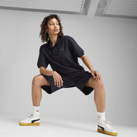 629670 PREMIUM ESS Relaxed Jacquard Polo ΜΠΛΟΥΖΑΚΙ ΠΟΛΟ PUMA