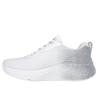 Athletic Mesh Lace Up W Haptic Print Line Details With Glitter Finish