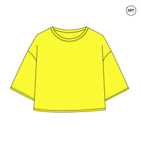 SPOT TEAM WOMEN T-SHIRT Λεμονί