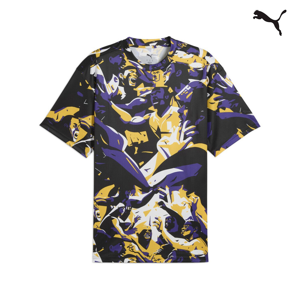 685446 Rival Rage  A O P Tee ΜΠΛΟΥΖΑΚΙ ΚΟΝΤΟΜΑΝΙΚΟ PUMA