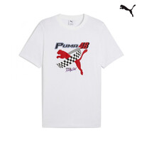 629635 GRAPHICS PUMA Moto Tee ΜΠΛΟΥΖΑΚΙ ΚΟΝΤΟΜΑΝΙΚΟ PUMA