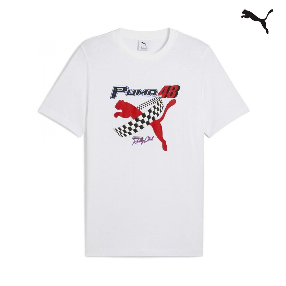 629635 GRAPHICS PUMA Moto Tee ΜΠΛΟΥΖΑΚΙ ΚΟΝΤΟΜΑΝΙΚΟ PUMA