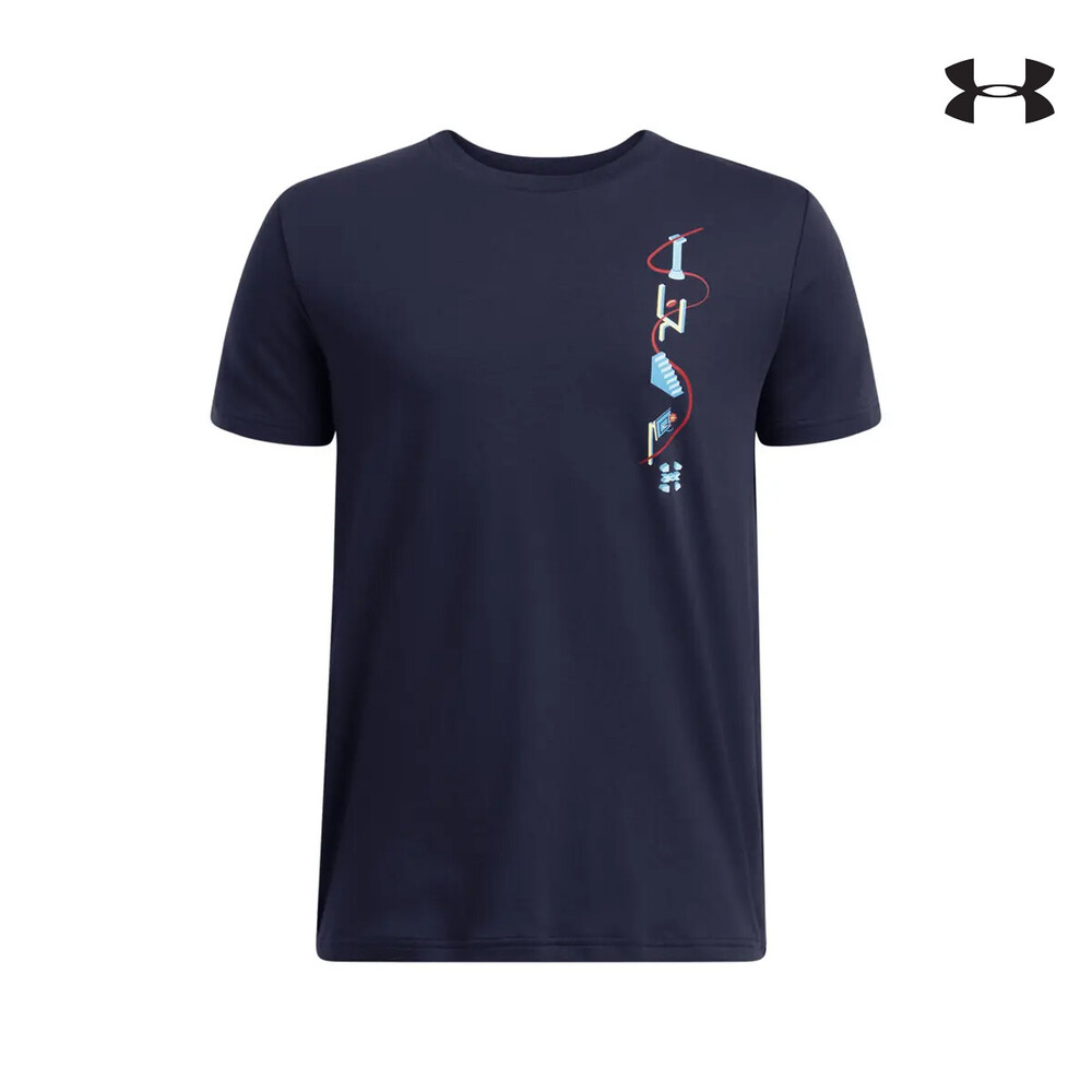 1390010 UA B PORTAL LOGO SS ΜΠΛΟΥΖΑΚΙ  ΚΟΝΤΟΜΑΝΙΚΟ UNDER ARMOUR