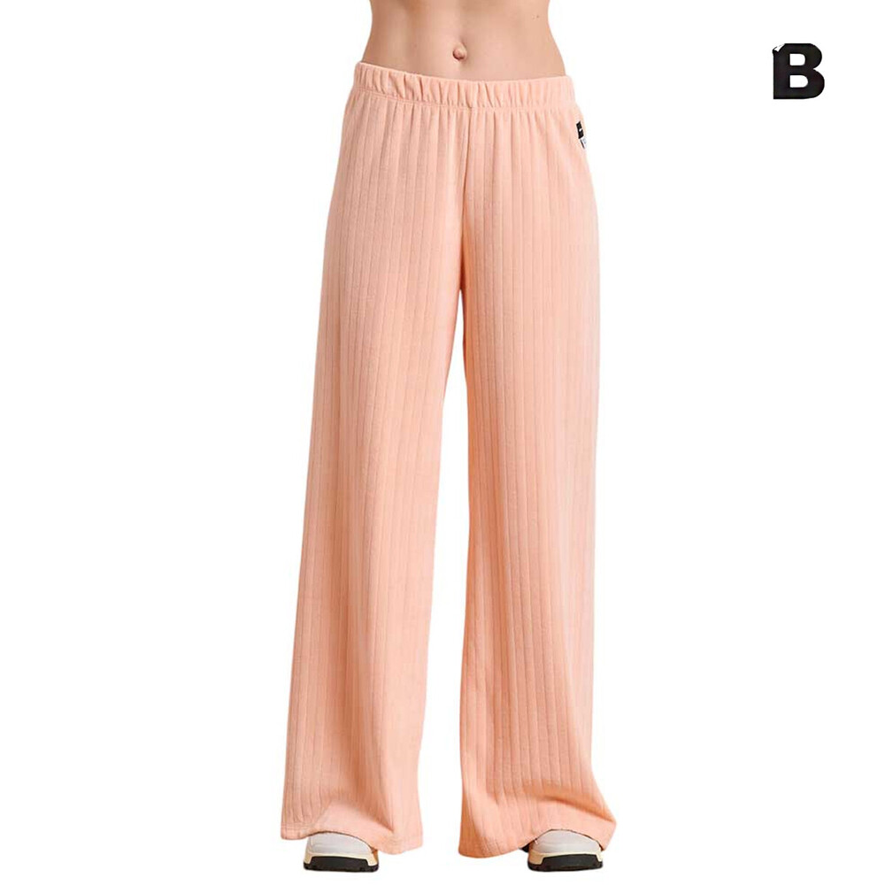TERRY  STRIPES  WIDE  LEG