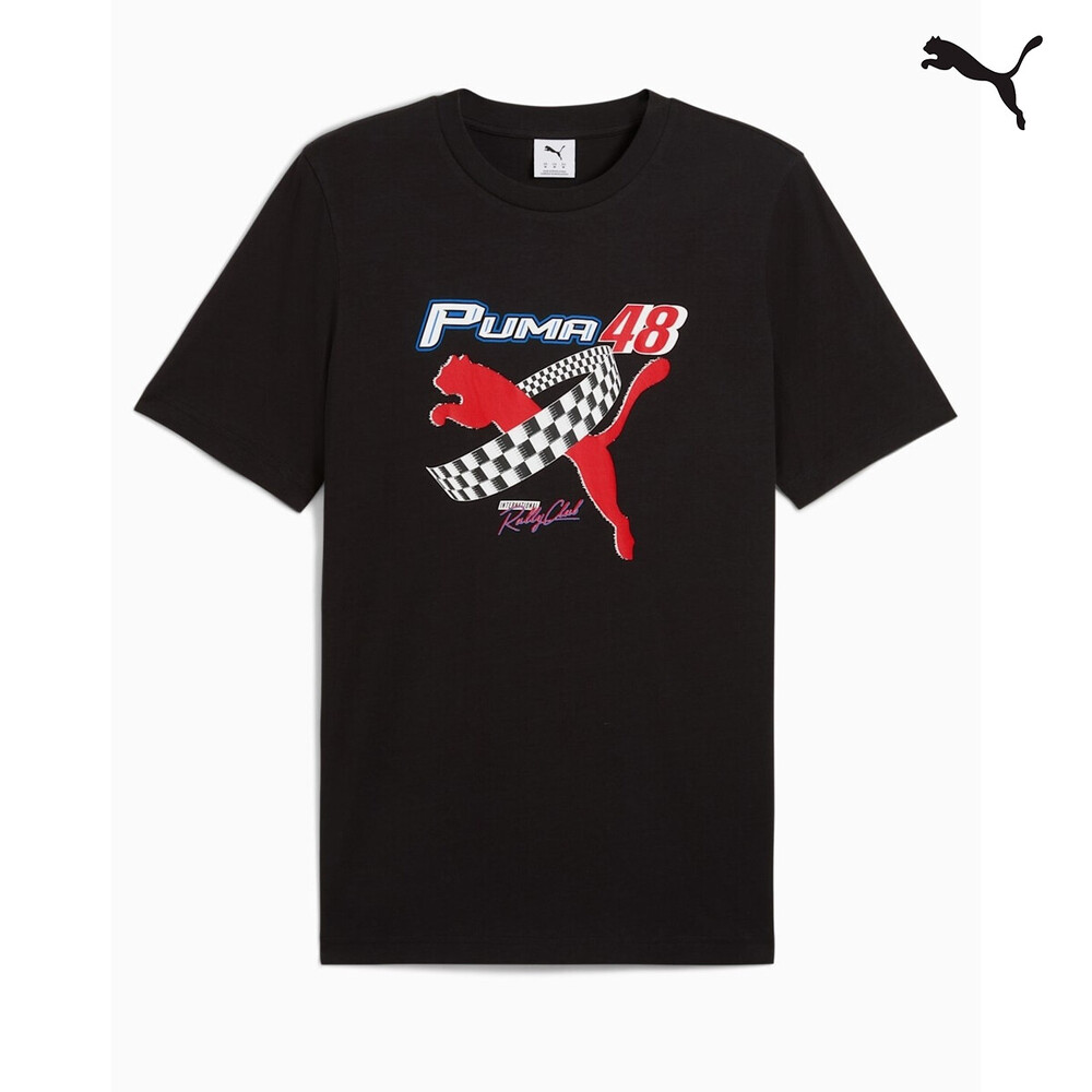 629635 GRAPHICS PUMA Moto  Tee  ΜΠΛΟΥΖΑΚΙ ΚΟΝΤΟΜΑΝΙΚΟ PUMA