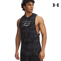 1389978 Pjt Rck Camo Tank T-SHIRT ΑΜΑΝΙΚΟ UNDER ARMOUR
