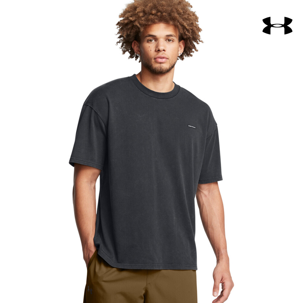1389147 UA M HW OS  LOGO WASH  SS ΜΠΛΟΥΖΑΚΙ ΚΟΝΤΟΜΑΝΙΚΟ UNDER ARMOUR