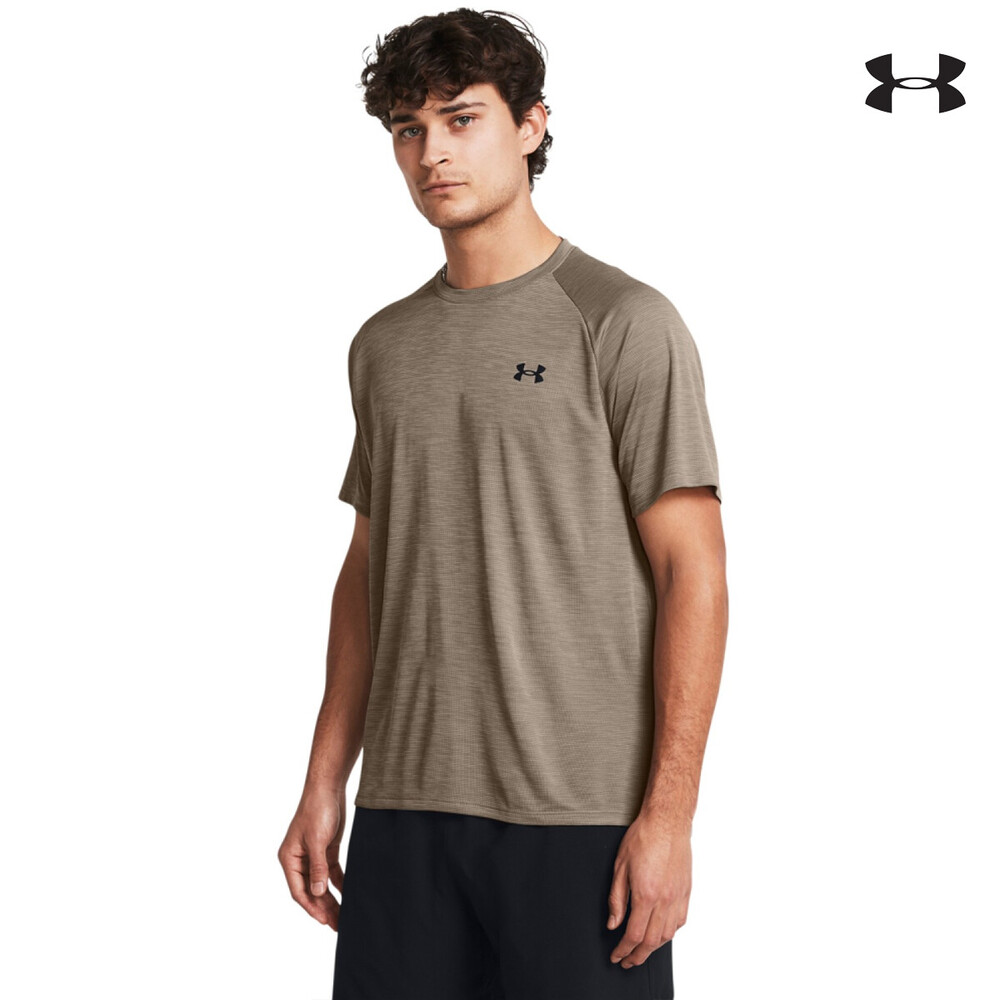 1382796  U A  Tech  Textured SS ΜΠΛΟΥΖΑΚΙ ΚΟΝΤΟΜΑΝΙΚΟ UNDER ARMOUR