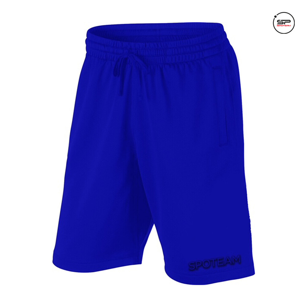 SPOT TEAM MEN SHORTS Μπλε Ρουά