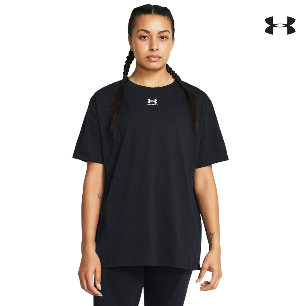 1387193 Campus Oversize SS ΜΠΛΟΥΖΑΚΙ ΚΟΝΤΟΜΑΝΙΚΟ UNDER ARMOUR