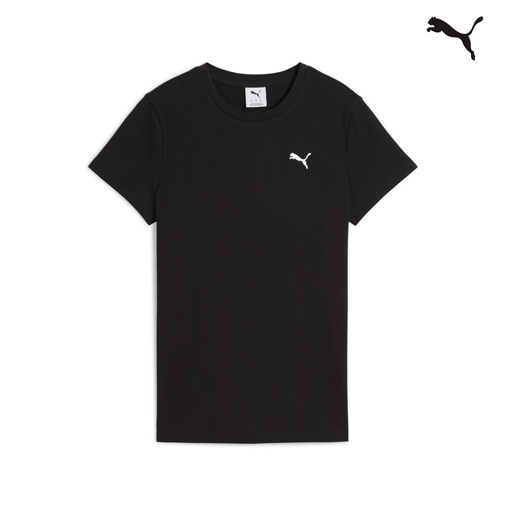 685021 ESS  ELEVATED Rib Tee ΜΠΛΟΥΖΑΚΙ ΚΟΝΤΟΜΑΝΙΚΟ  PUMA