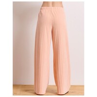 TERRY  STRIPES  WIDE  LEG