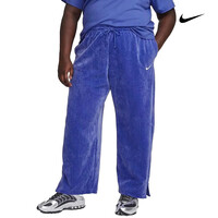 Nike Ribbed Velour  High Rise  Wide-Leg Pants