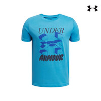 1390003 UA B SPLIT BIG LOGO SS ΜΠΛΟΥΖΑΚΙ ΚΟΝΤΟΜΑΝΙΚΟ UNDER ARMOUR
