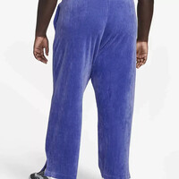 Nike Ribbed Velour  High Rise  Wide-Leg Pants
