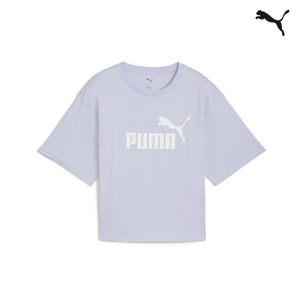 684972 ESS Cropped   No. 1 Logo Relaxed Tee ΜΠΛΟΥΖΑΚΙ ΚΟΝΤΟΜΑΝΙΚΟ PUMA
