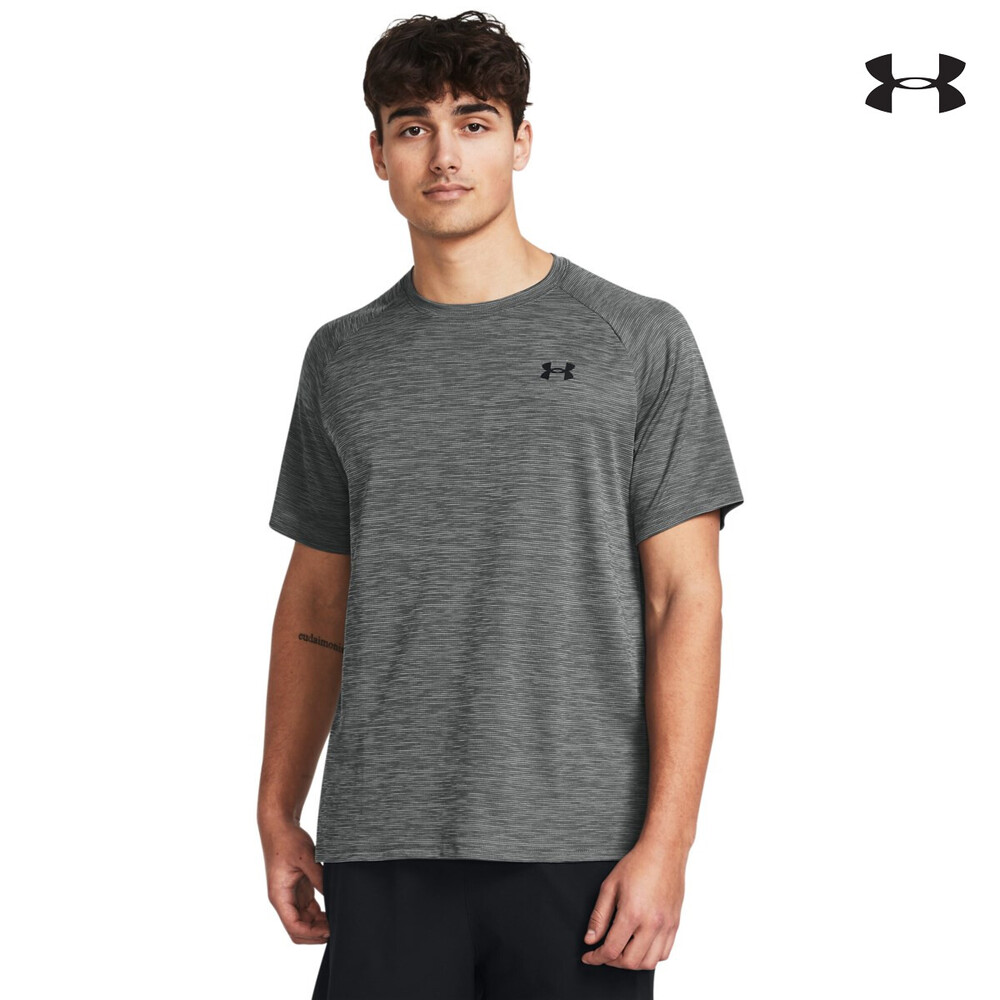 1382796 UA Tech  Textured S S  ΜΠΛΟΥΖΑΚΙ ΚΟΝΤΟΜΑΝΙΚΟ UNDER ARMOUR
