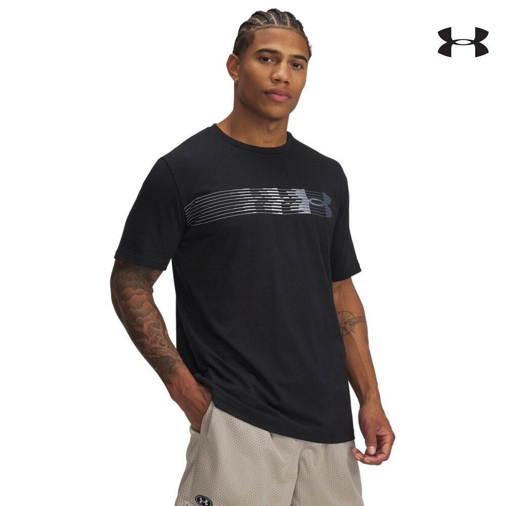 1390206 UA M LC FLY IN LOGO SS ΜΠΛΟΥΖΑΚΙ ΚΟΝΤΟΜΑΝΙΚΟ UNDER ARMOUR