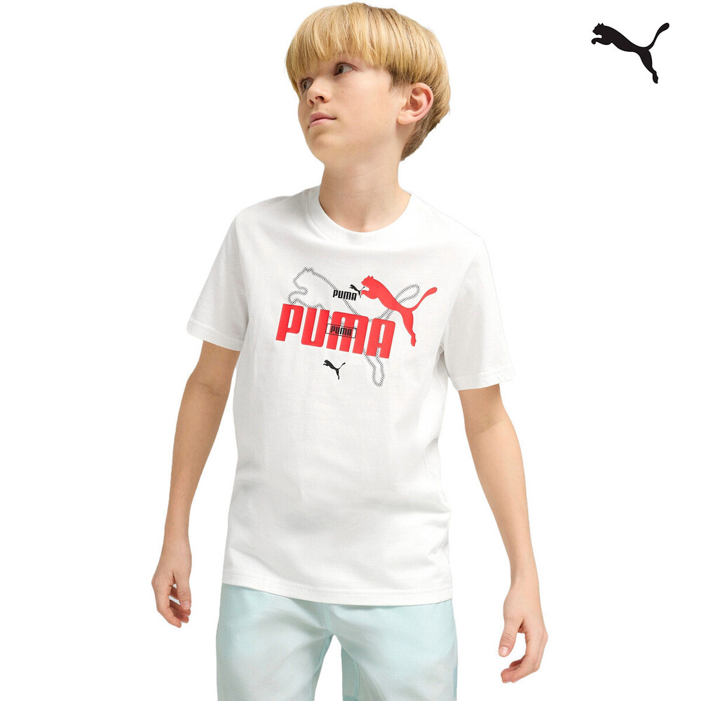 685795 ESS LOGO LAB  Summer Tee B ΜΠΛΟΥΖΑΚΙ  ΚΟΝΤΟΜΑΝΙΚΟ  PUMA
