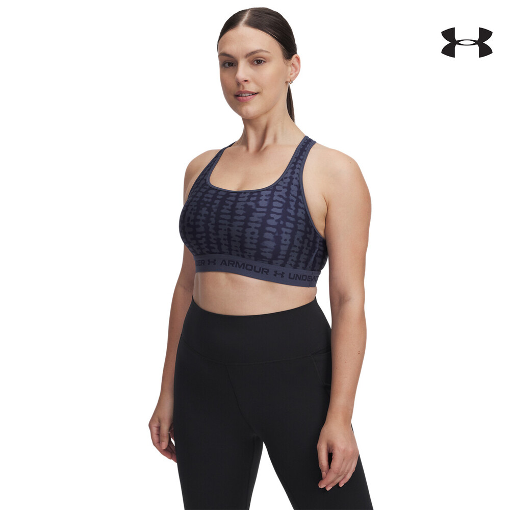 1361042  U A  Crossback Mid Print ΜΠΟΥΣΤΟ UNDER ARMOUR