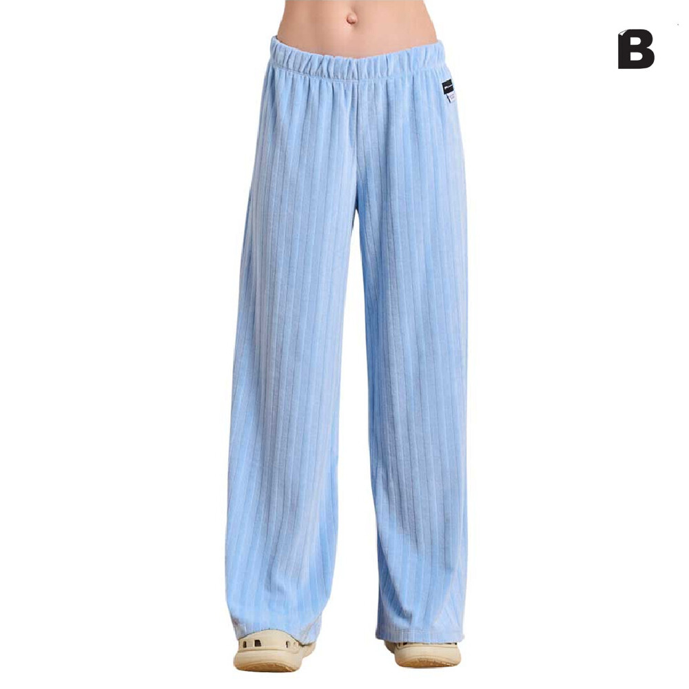 TERRY STRIPES   WIDE LEG